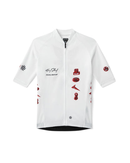 Women's Core Jersey - Kenny Scharf White