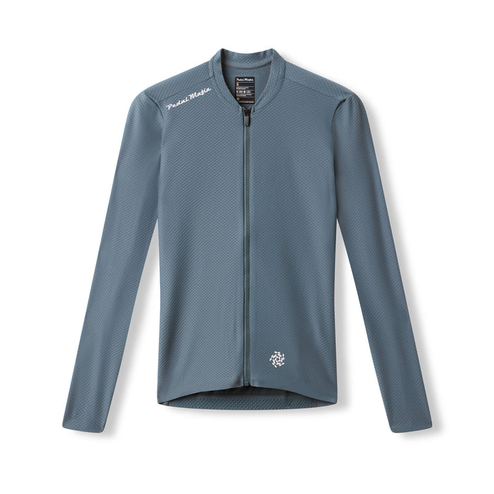 Women's Pro Delta Long Sleeve Jersey - Dark Blue Steel