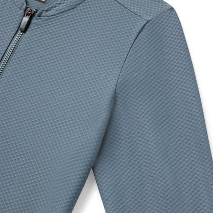 Women's Pro Delta Long Sleeve Jersey - Dark Blue Steel