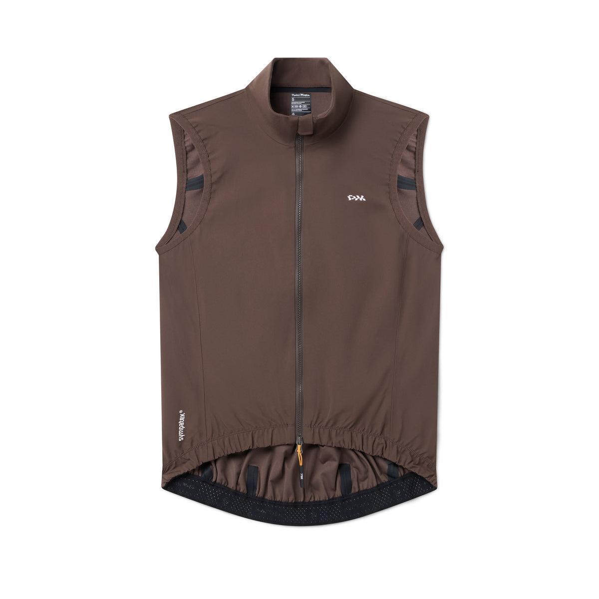 Women's Pro Sympatex Heavy Rain Vest - Brown