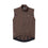 Women's Pro Sympatex Heavy Rain Vest - Brown