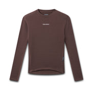 Women's Pro Merino Long Sleeve Base Layer - Brown