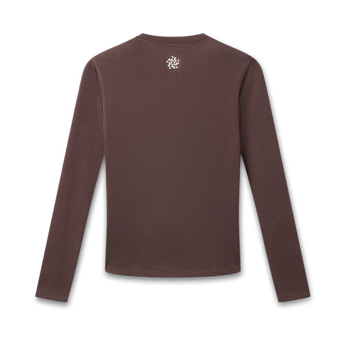 Women's Pro Merino Long Sleeve Base Layer - Brown