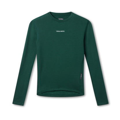 Women's Pro Merino Long Sleeve Base Layer - Green