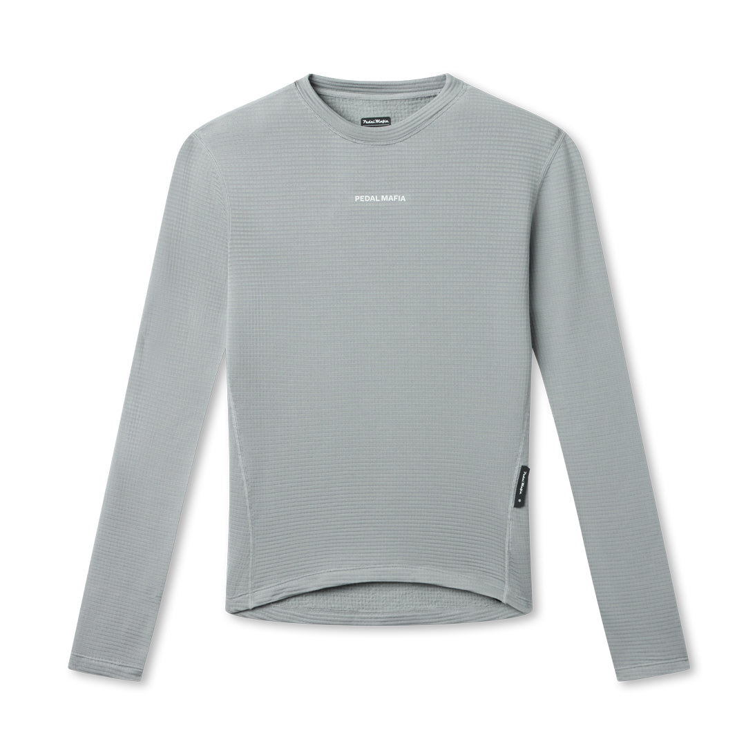 Women's Pro Merino Long Sleeve Base Layer - Grey
