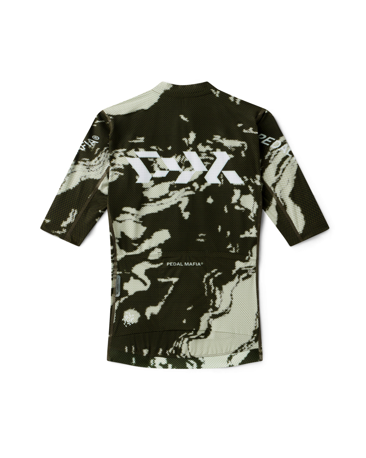 Women's Pro Race Jersey - Glitch Flow Desert Green