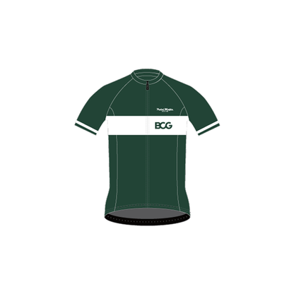 Custom Core Jersey - Boston Consulting Group Green White Stripe