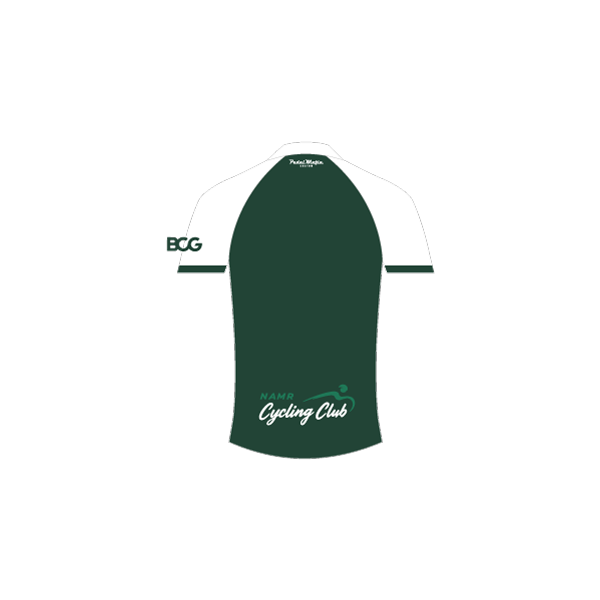 Custom Short Sleeve Tech T - Boston Consulting Group Green w White Sleeves
