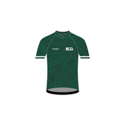 Custom Short Sleeve Tech T - Boston Consulting Group Green Topo