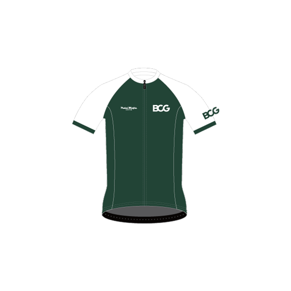 Custom Core Jersey - Boston Consulting Group Green White Sleeves