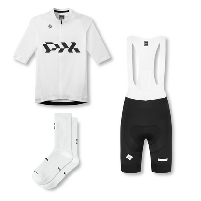 Men's Core Essentials Cycling Bundle - White
