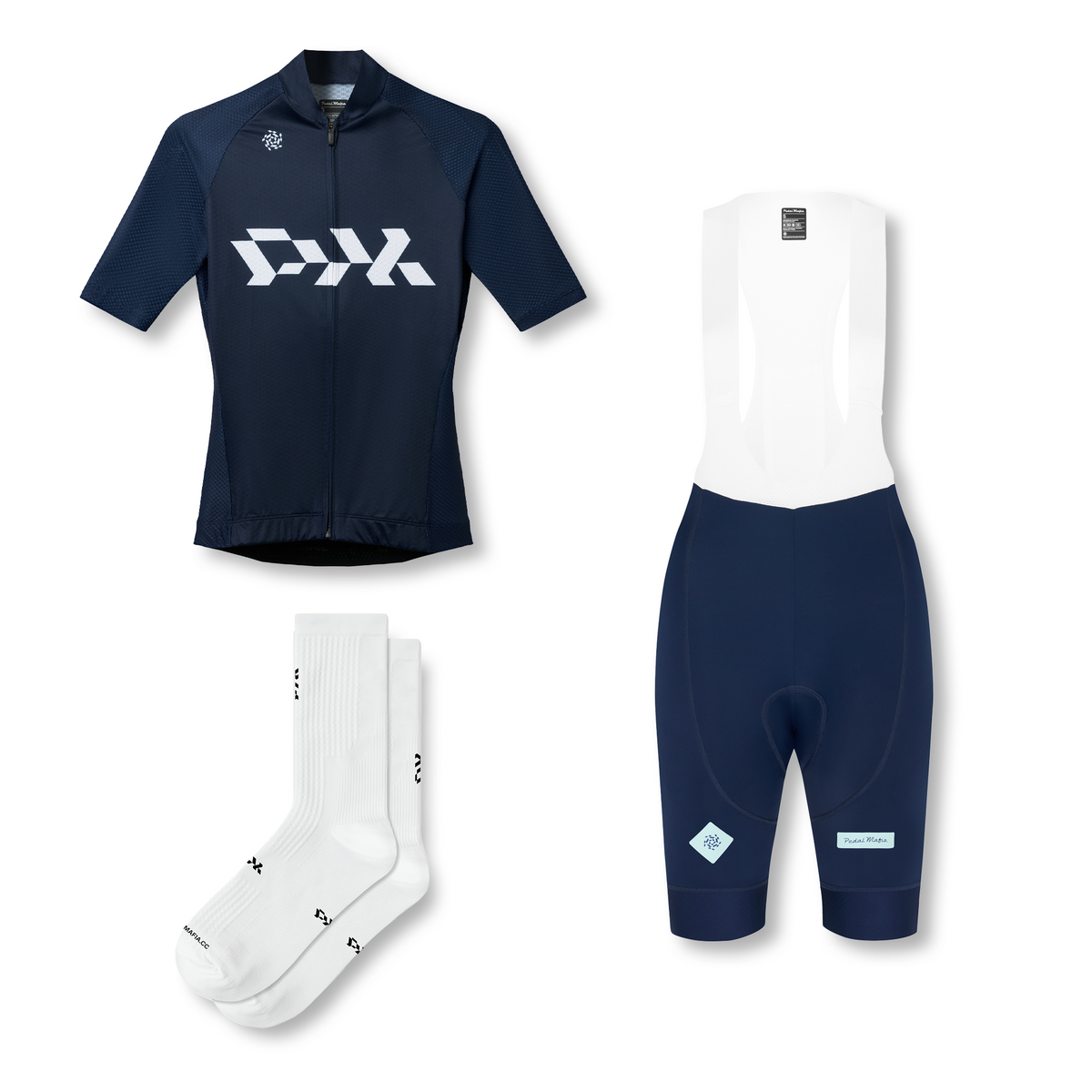 Women's Core Essentials Cycling Bundle - Navy