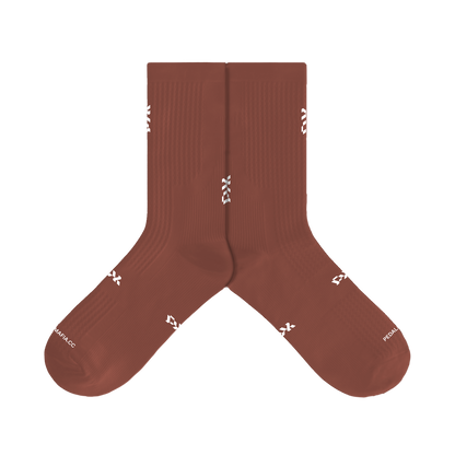 Flight Sock - Race Terracotta