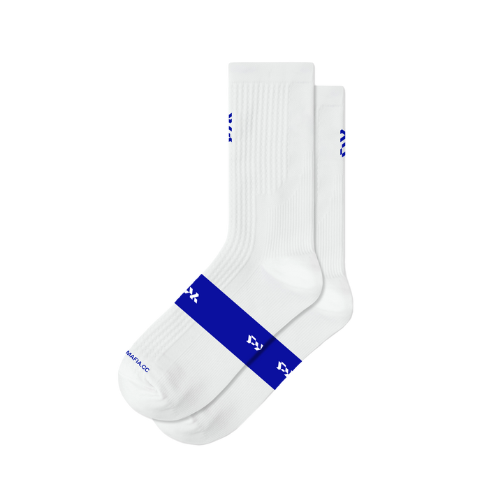 Flight Sock - White Blue