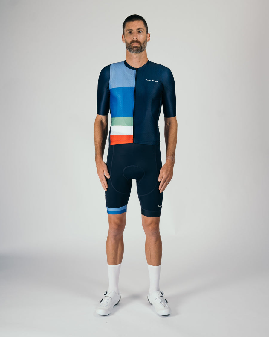 Mens Jersey - Euro Navy V4