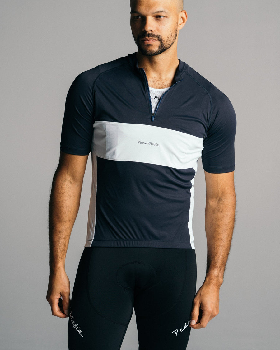 Mens Core Club Jersey - Navy Cream