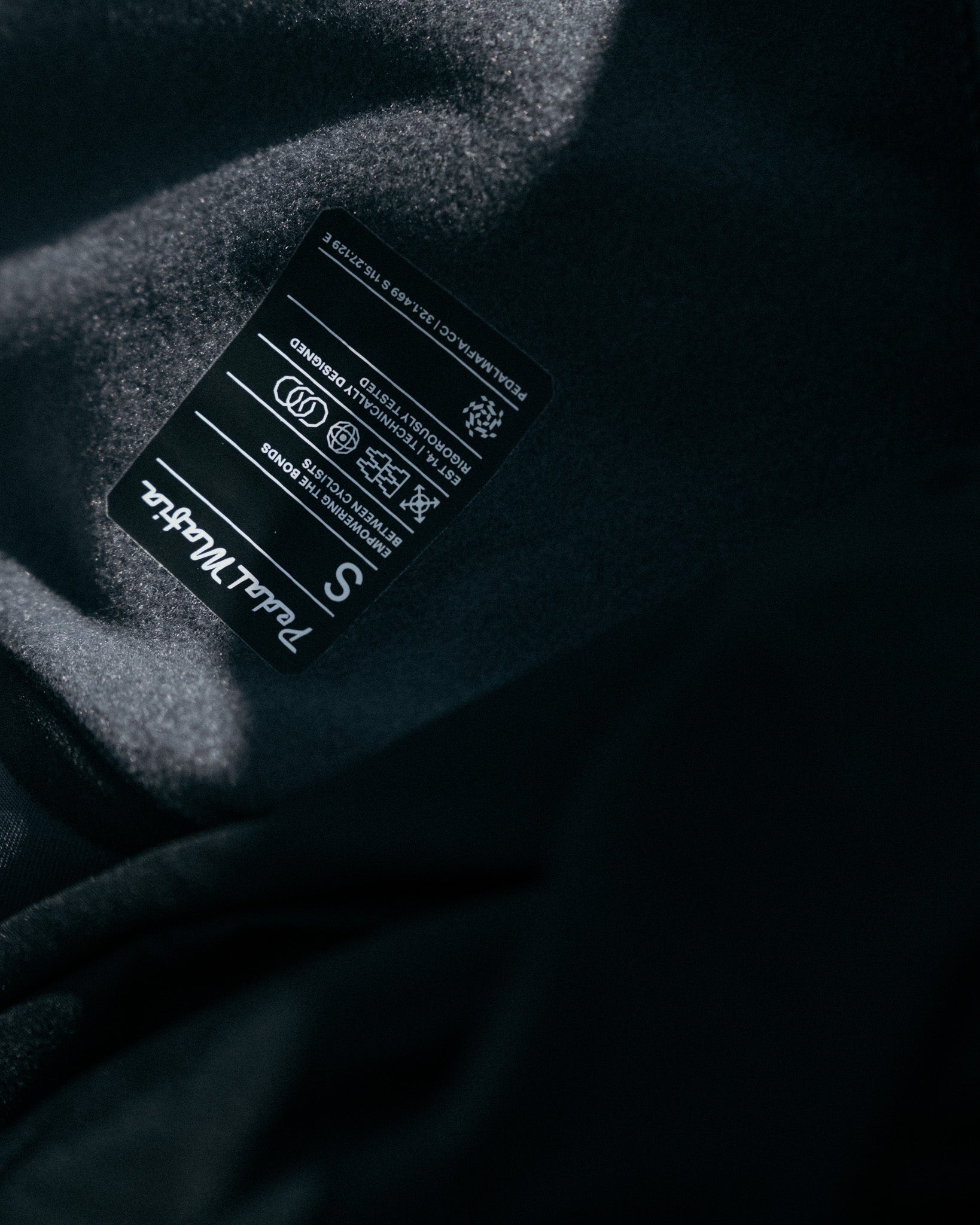 Mens Core Thermal Jacket Charcoal Pedal Mafia
