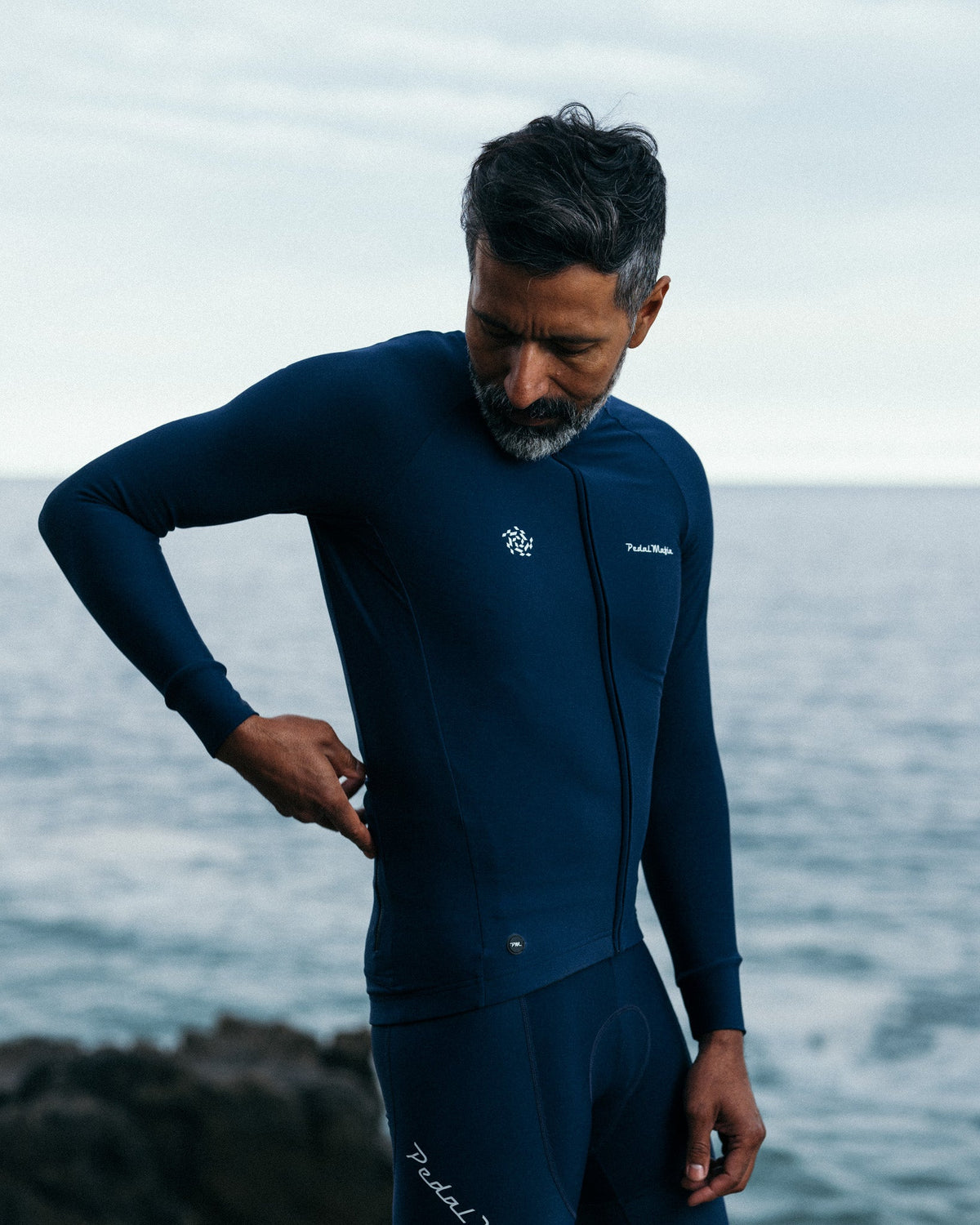 Babero térmico Core para hombre - Azul marino
