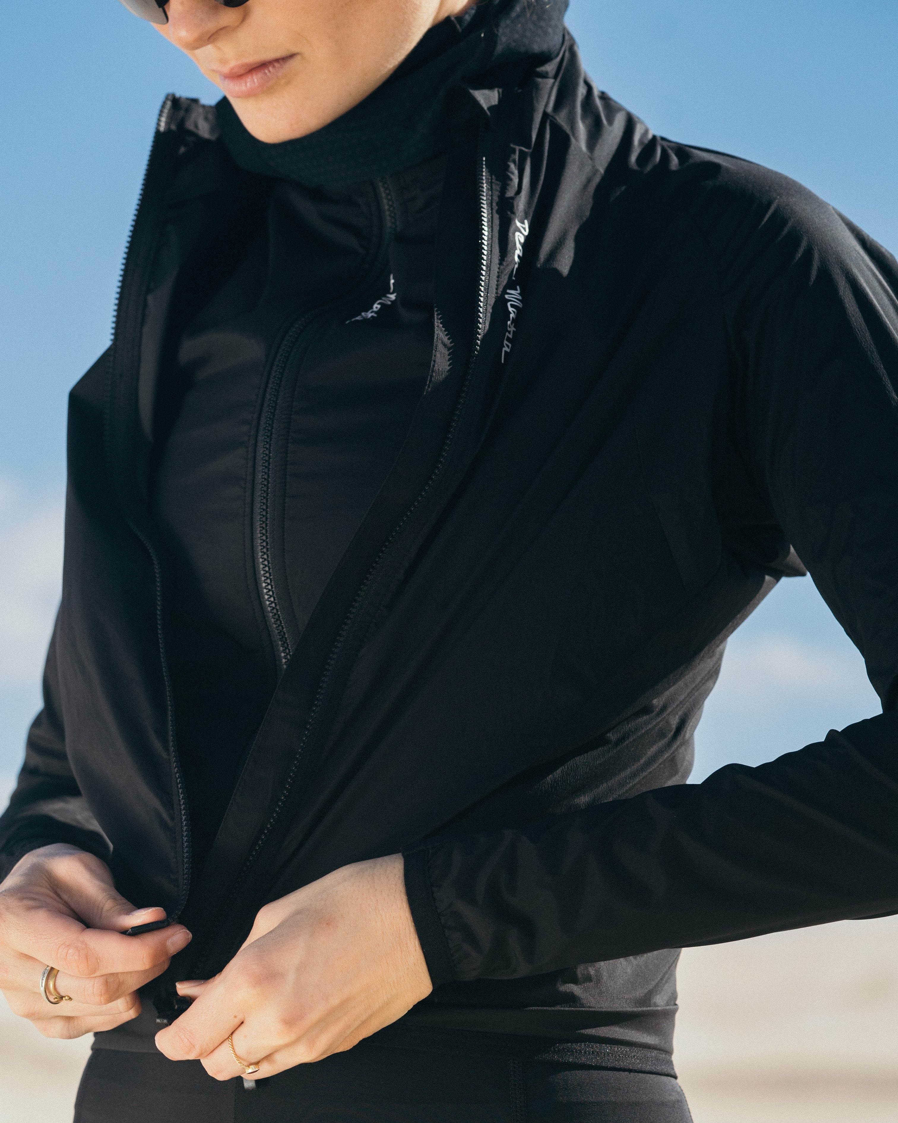 Womens Core Light Cycling Jacket - Black | Pedal Mafia