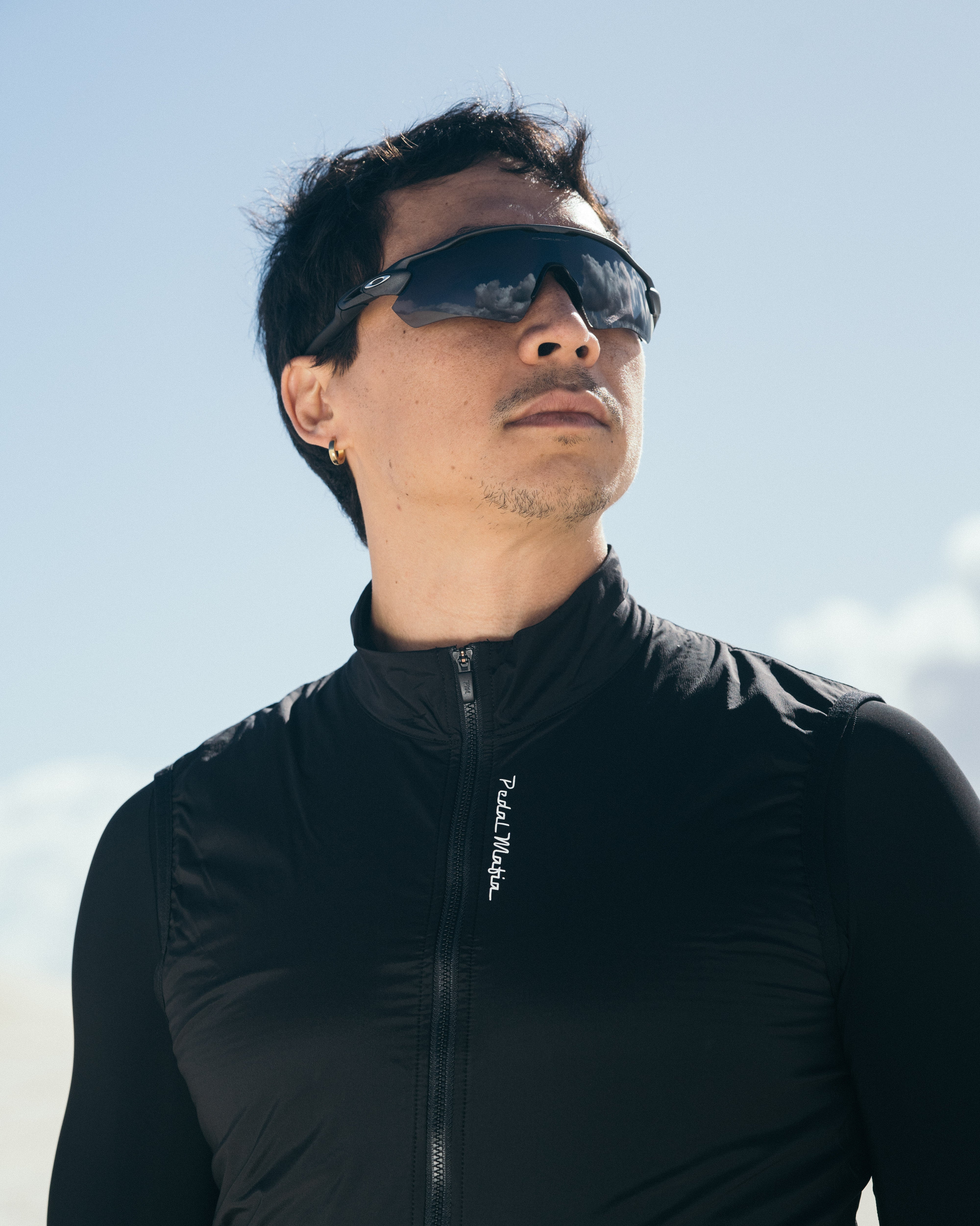 Mens Core Cycling Vest, Gilet - Black | Pedal Mafia