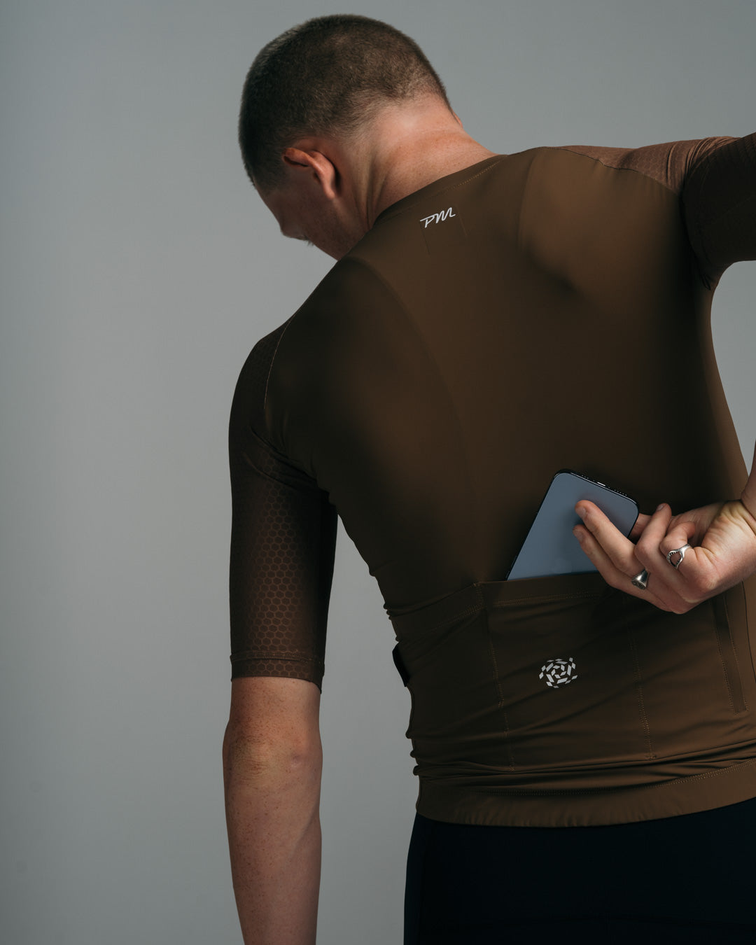 Camiseta profesional para hombre - Marrón 