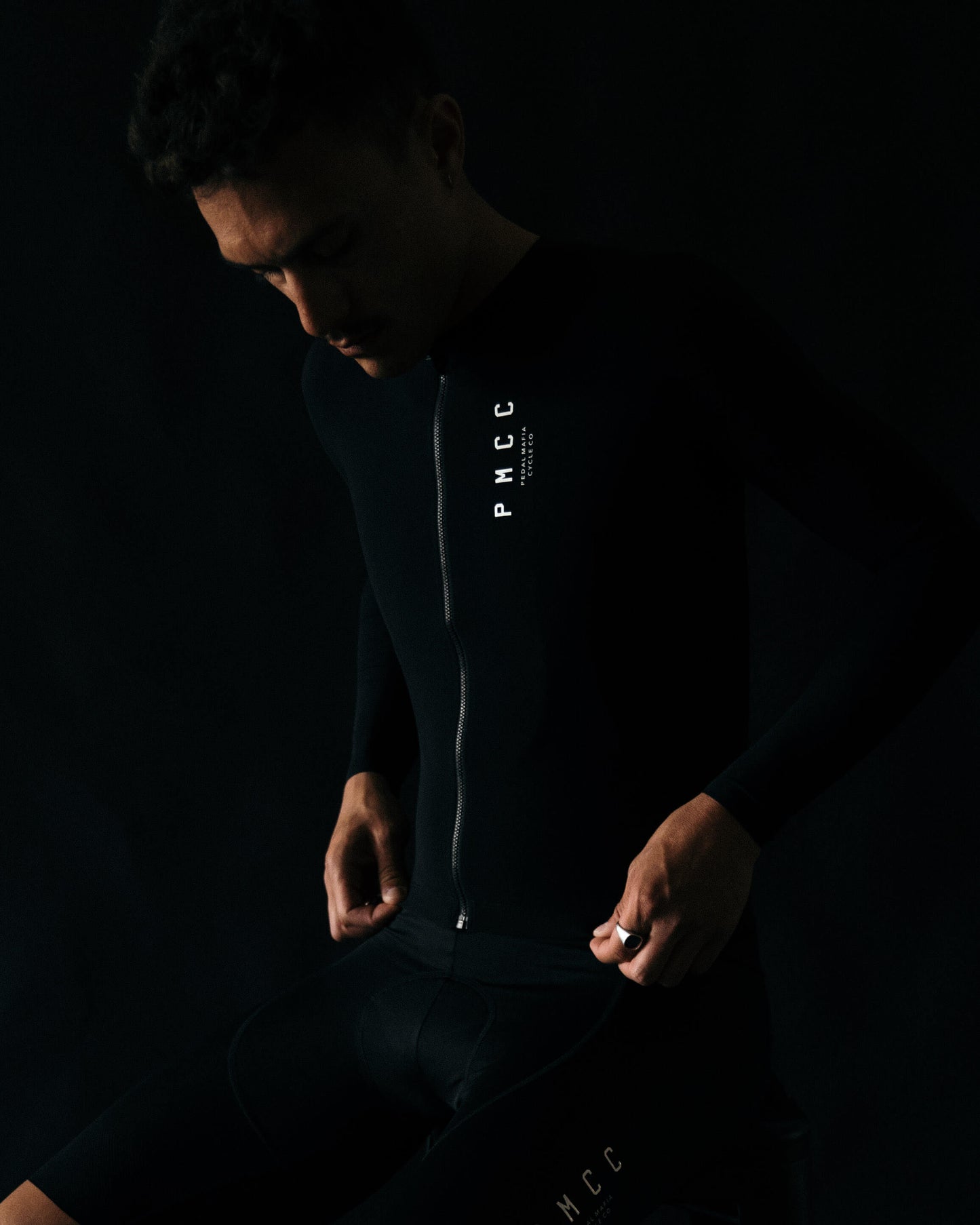 Pedal Mafia, Cycling Jersey, Long Sleeve, Black