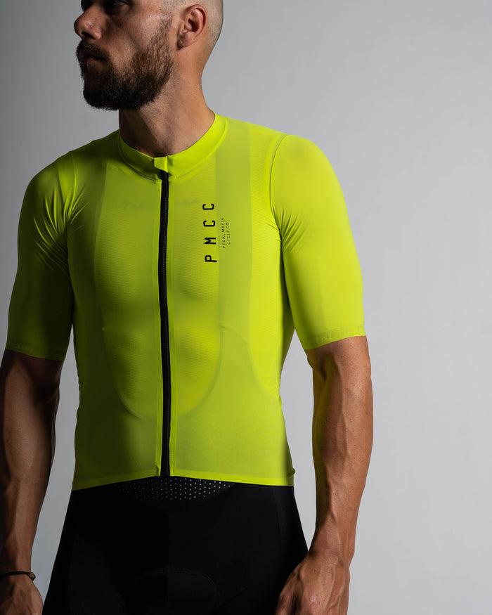 Pedal Mafia, Cycling Jersey, Yellow