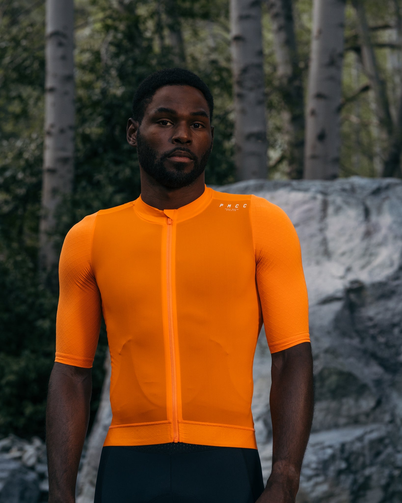 Mens Pmcc Cycling Jersey - Orange | Pedal Mafia