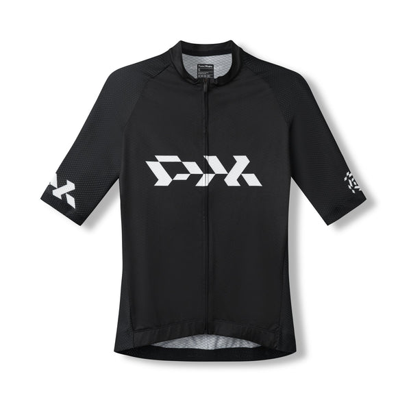 Pedal Mafia サイクルジャージ ホワイト Mens Core Cycling Jersey - White Black | Pedal Mafia