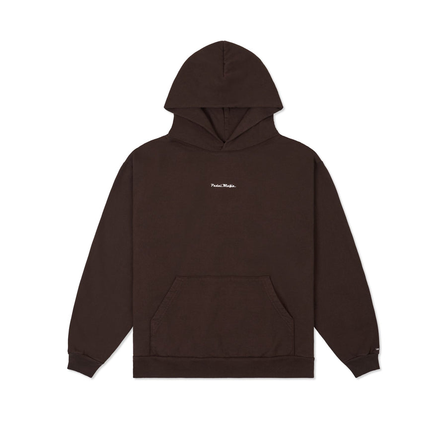 LA Heavy Fleece Hood - Chocolate