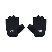 Guante de dedos cortos PM - Negro / Blanco