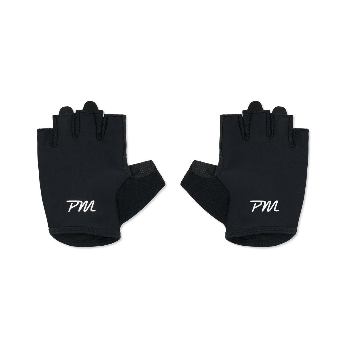 Guante de dedos cortos PM - Negro / Blanco