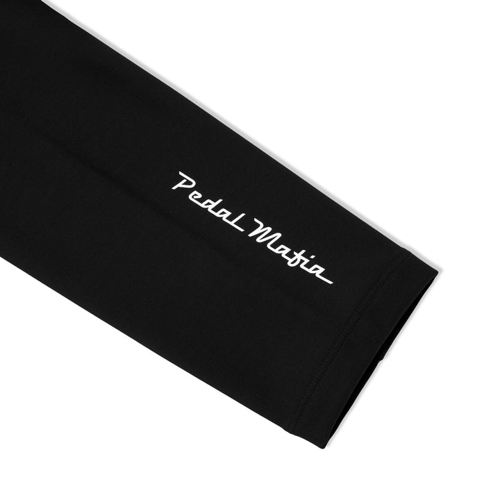 Knee Warmers - Black White Logo S22