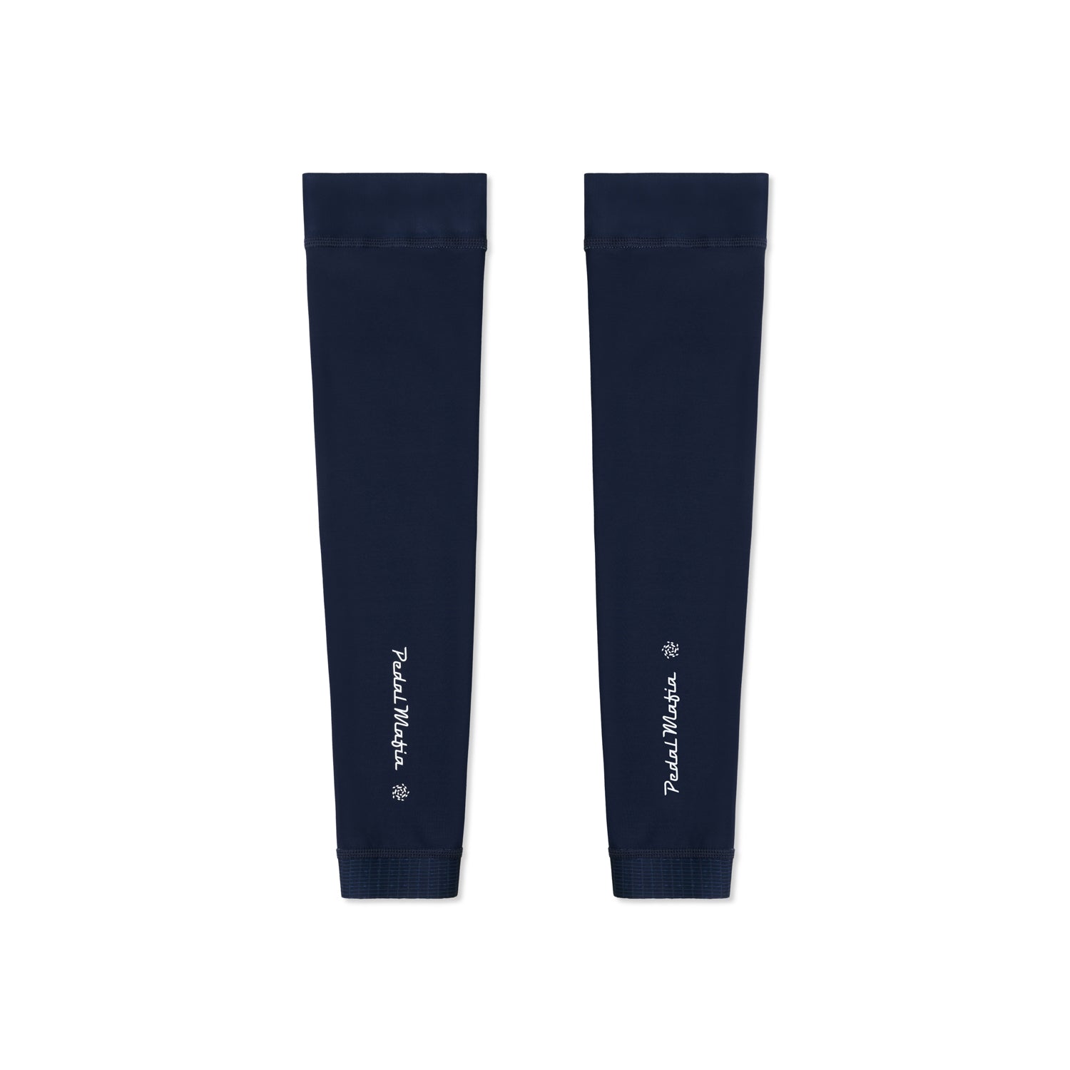 sleeves heat pedal to the metal Arm Warmers - Navy - Italian Fleece