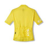 Maillot Core para mujer - Amarillo Blanco