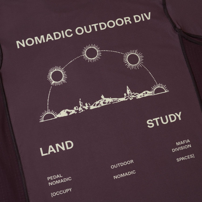 Nomadic Tech Short Sleeve T Shirt - Violet Pale Lemon