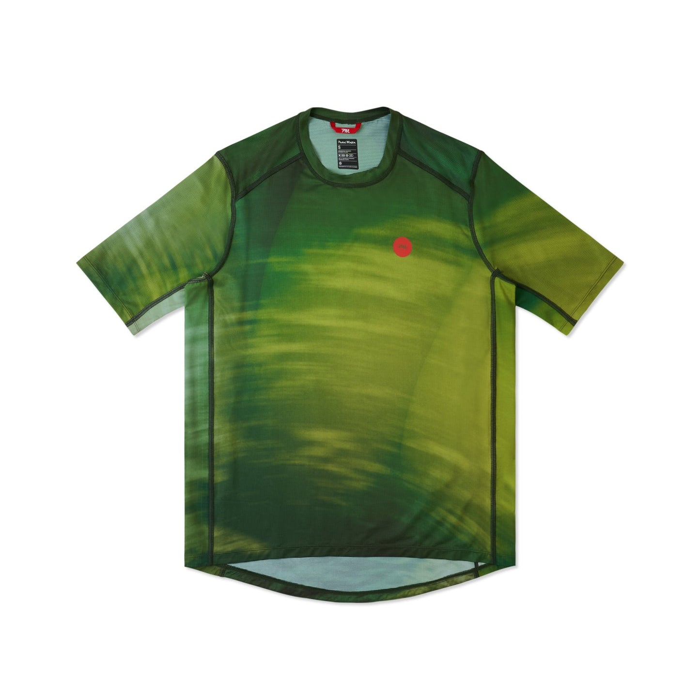 Nomadic Tech Short Sleeve T Shirt - Green Blur