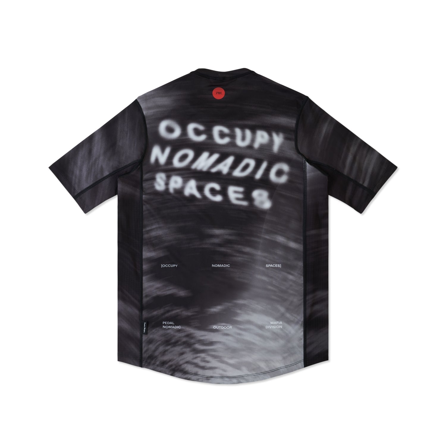Nomadic Tech Short Sleeve T Cycling Shirt - Black Blur