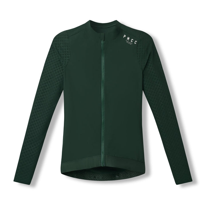 Maillot de manga larga PMCC para hombre - Verde pino 