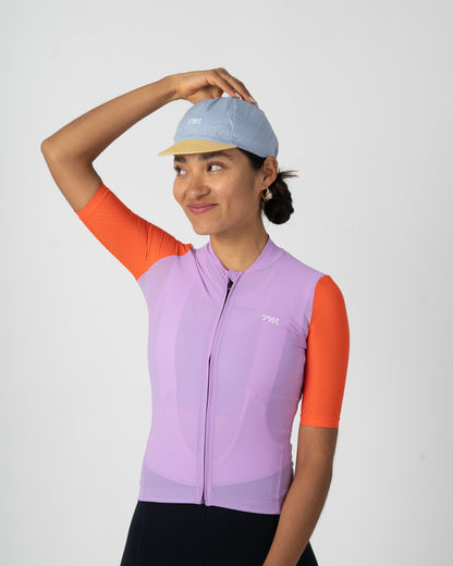 Pro Cycling Cap - Blue Violet Sahara