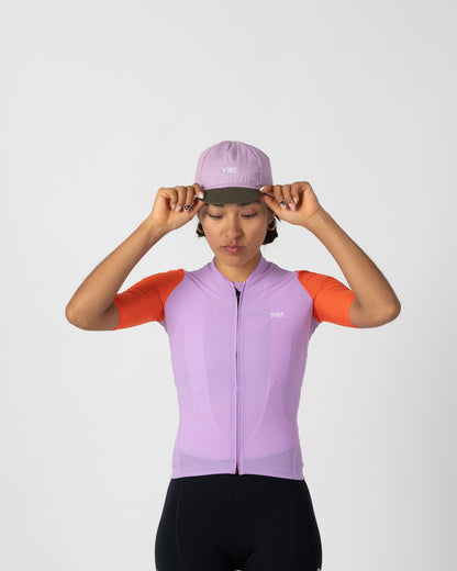 Gorra de ciclismo Pro - Lavender Olive 