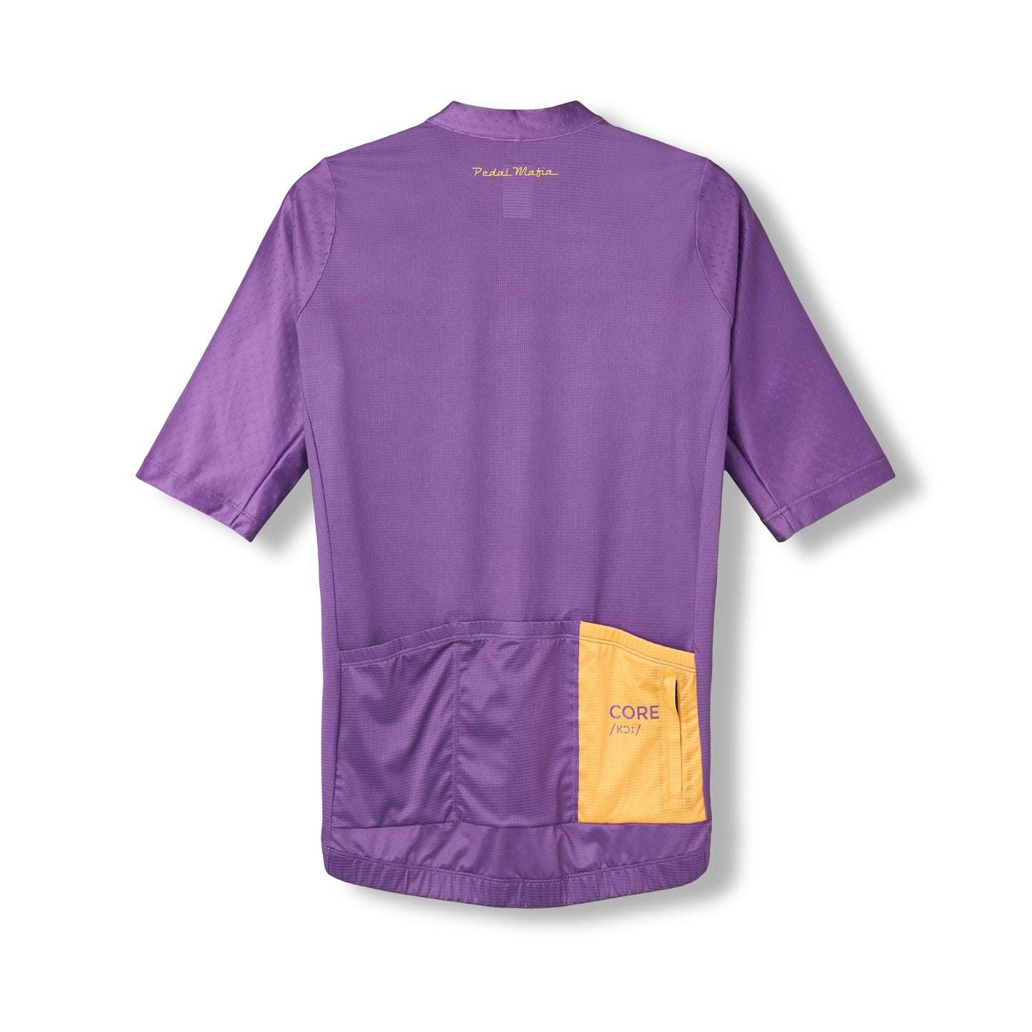 Camiseta Core para hombre - Púrpura Amarillo 