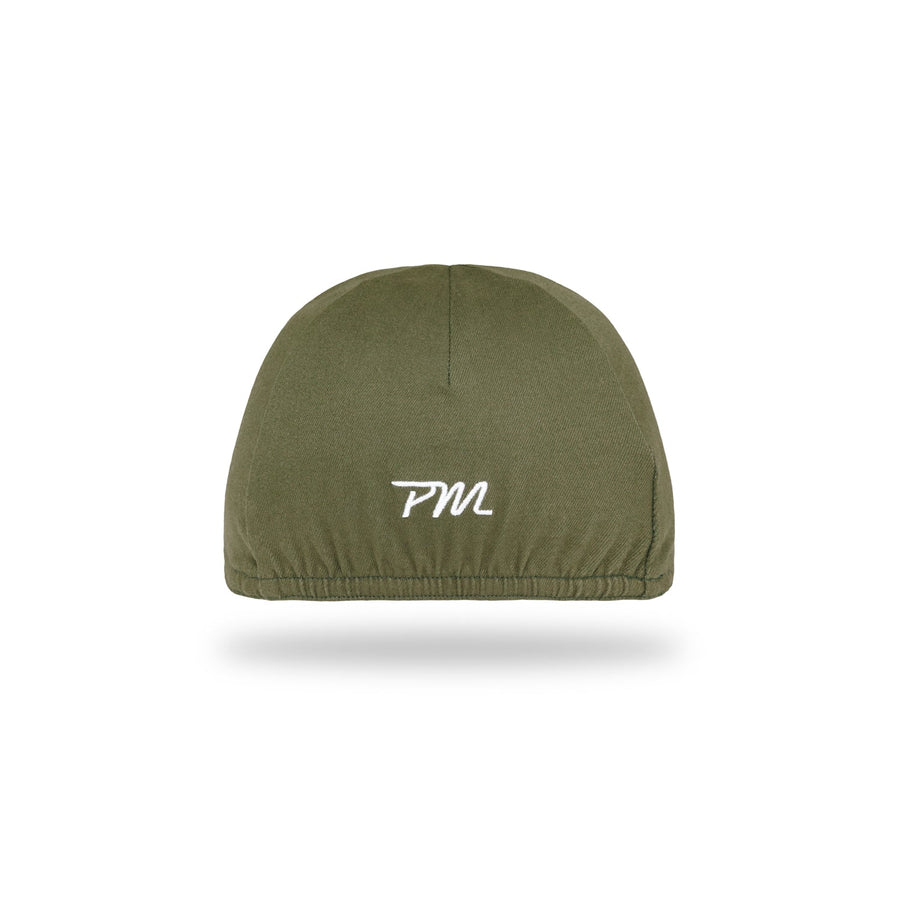 Pro Cycling Cap - Olive Cream