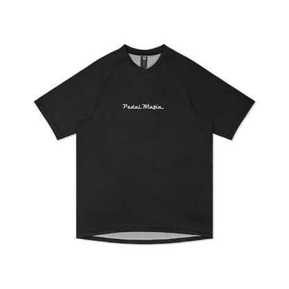 Core Tourer Tech T Shirt - Black White