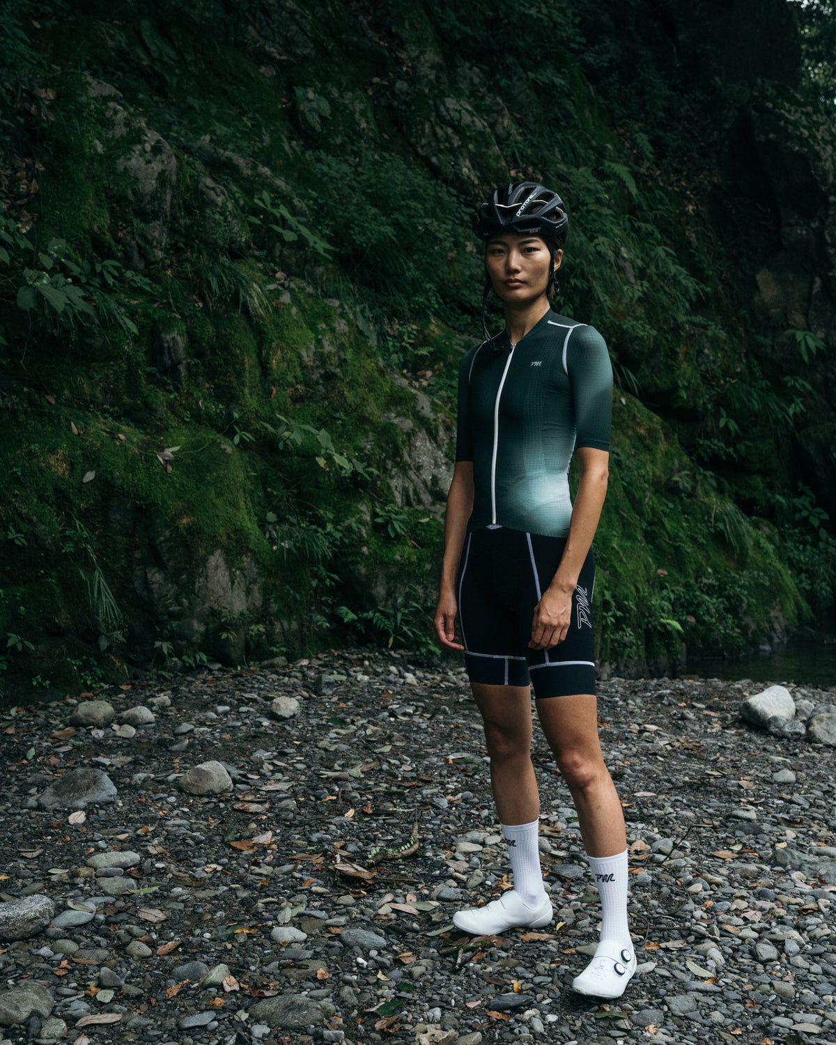 Camiseta Pro Vapor para mujer - Musgo