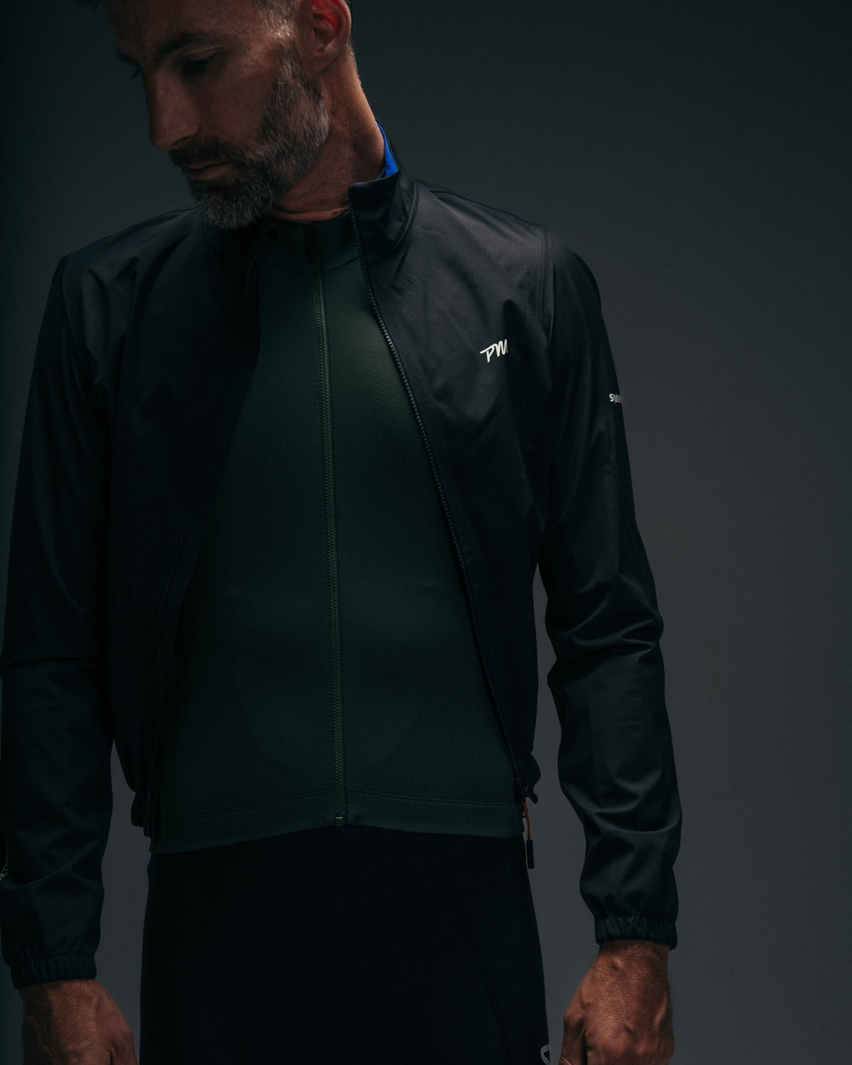 Men's Pro Heavy Rain Jacket - Black