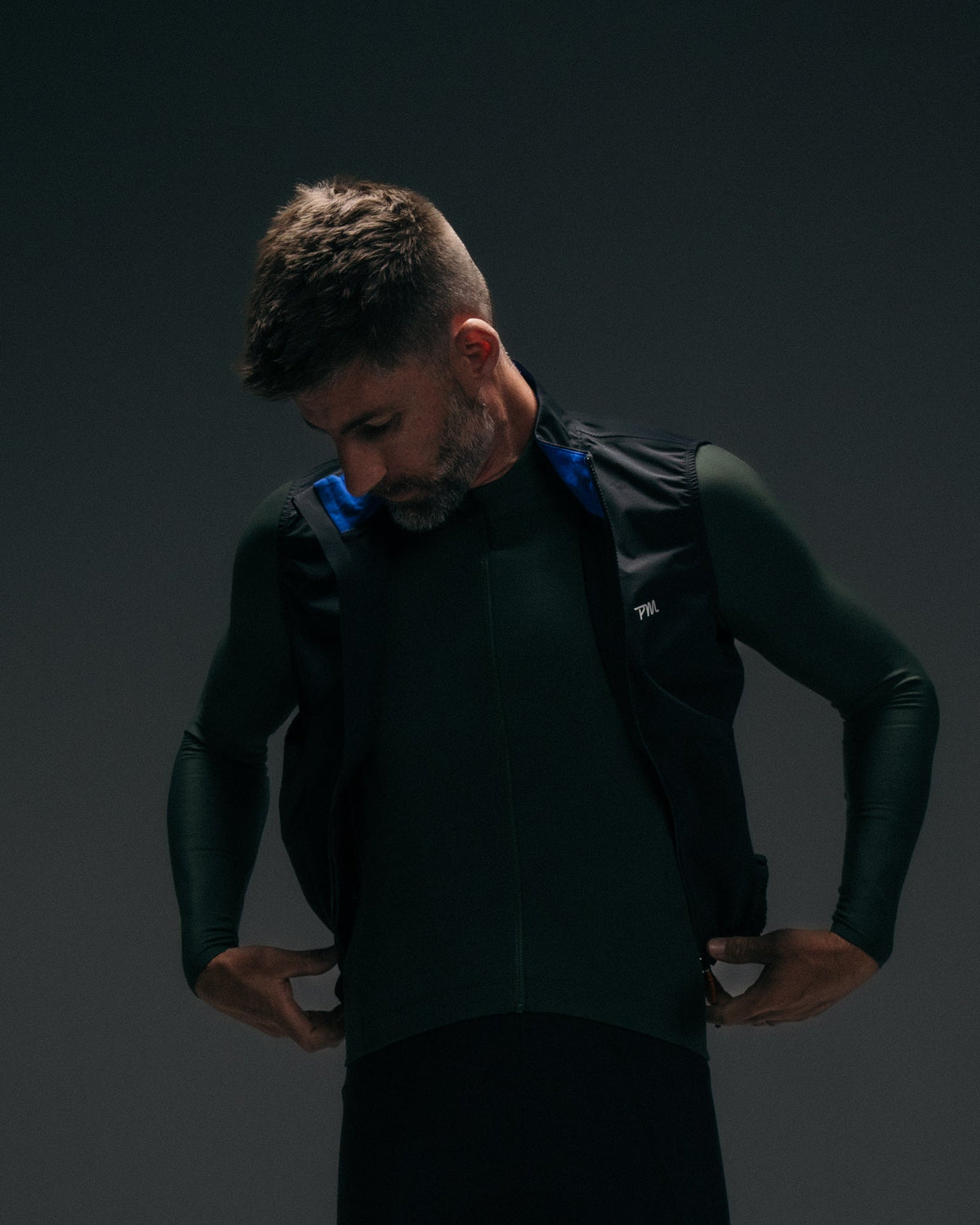 Men's Pro Heavy Rain Vest - Black