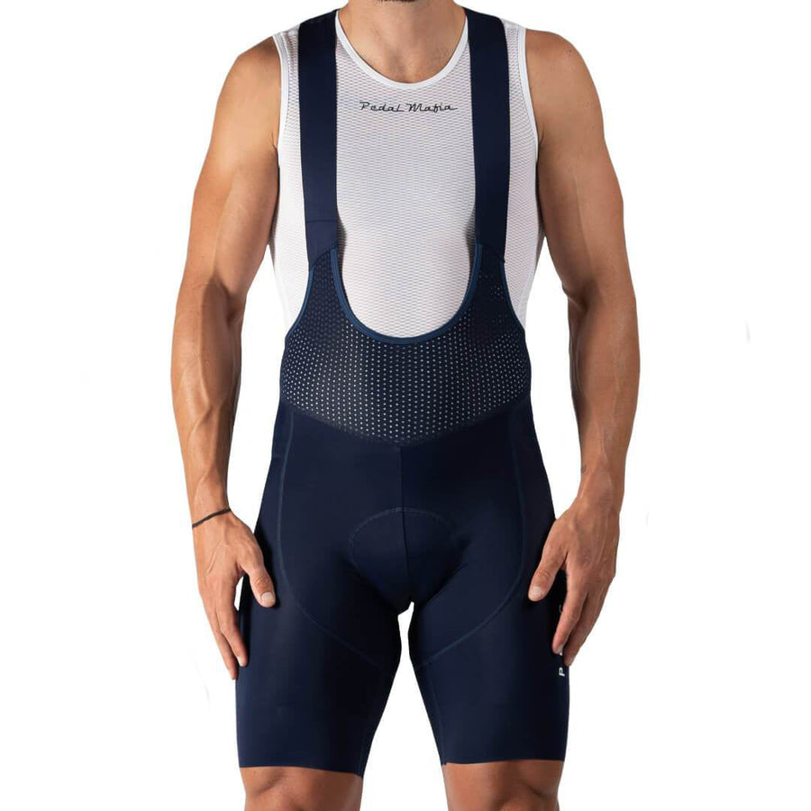 Mens PMCC Bib - Navy White S22